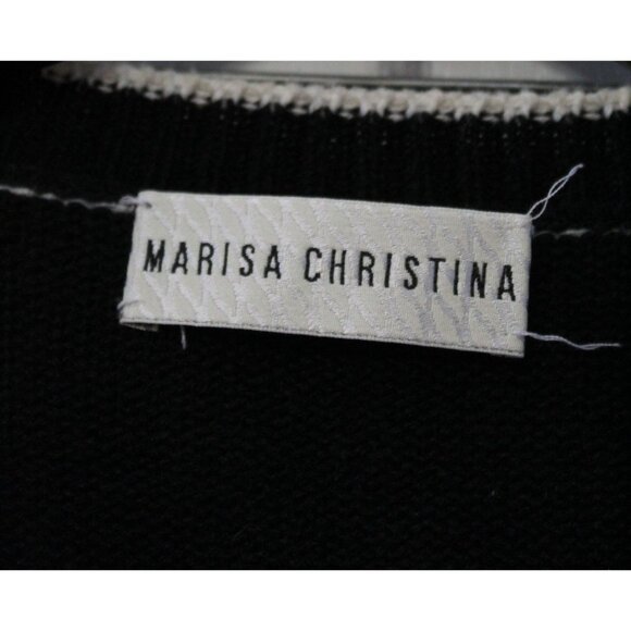 VTG Marisa Cristina Halloween Pumpkin Cardigan Sweater Diamonds Size Small - Picture 5 of 9